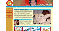 Desktop Screenshot of glasfoundation.org